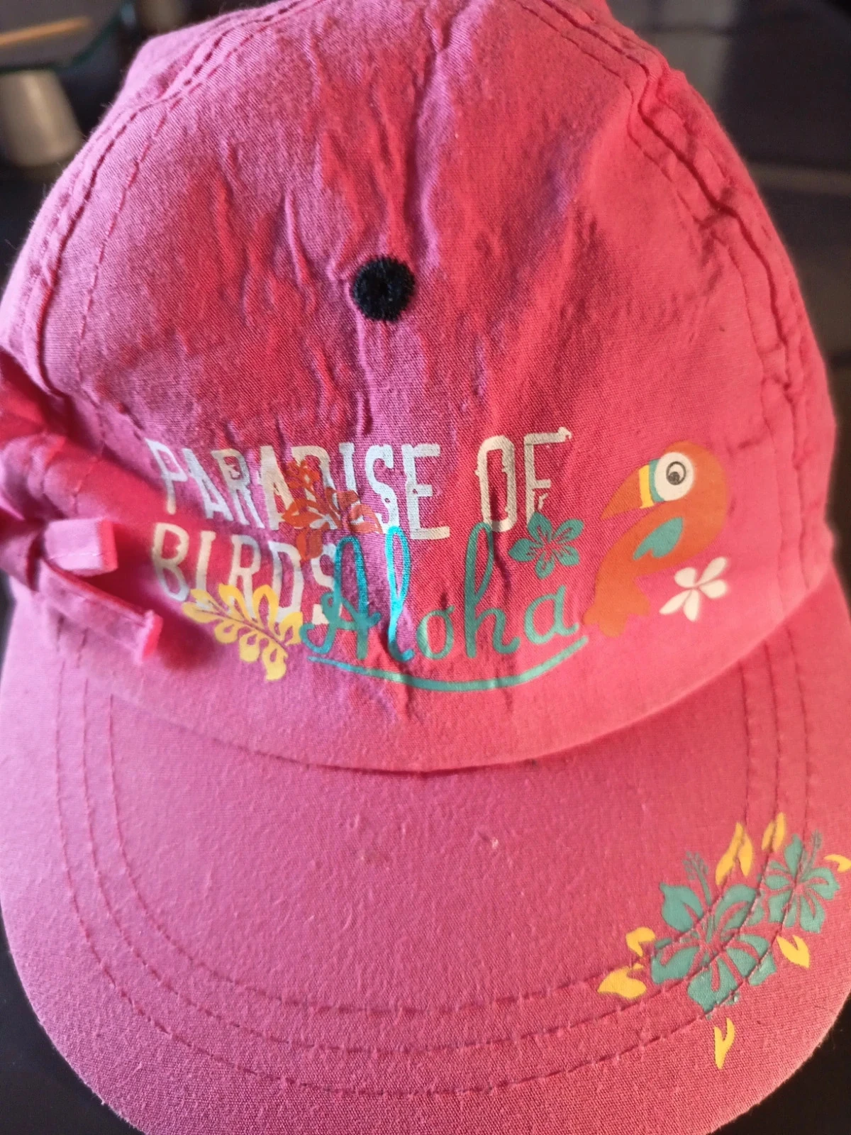 Boné rosa infantil – photo 2